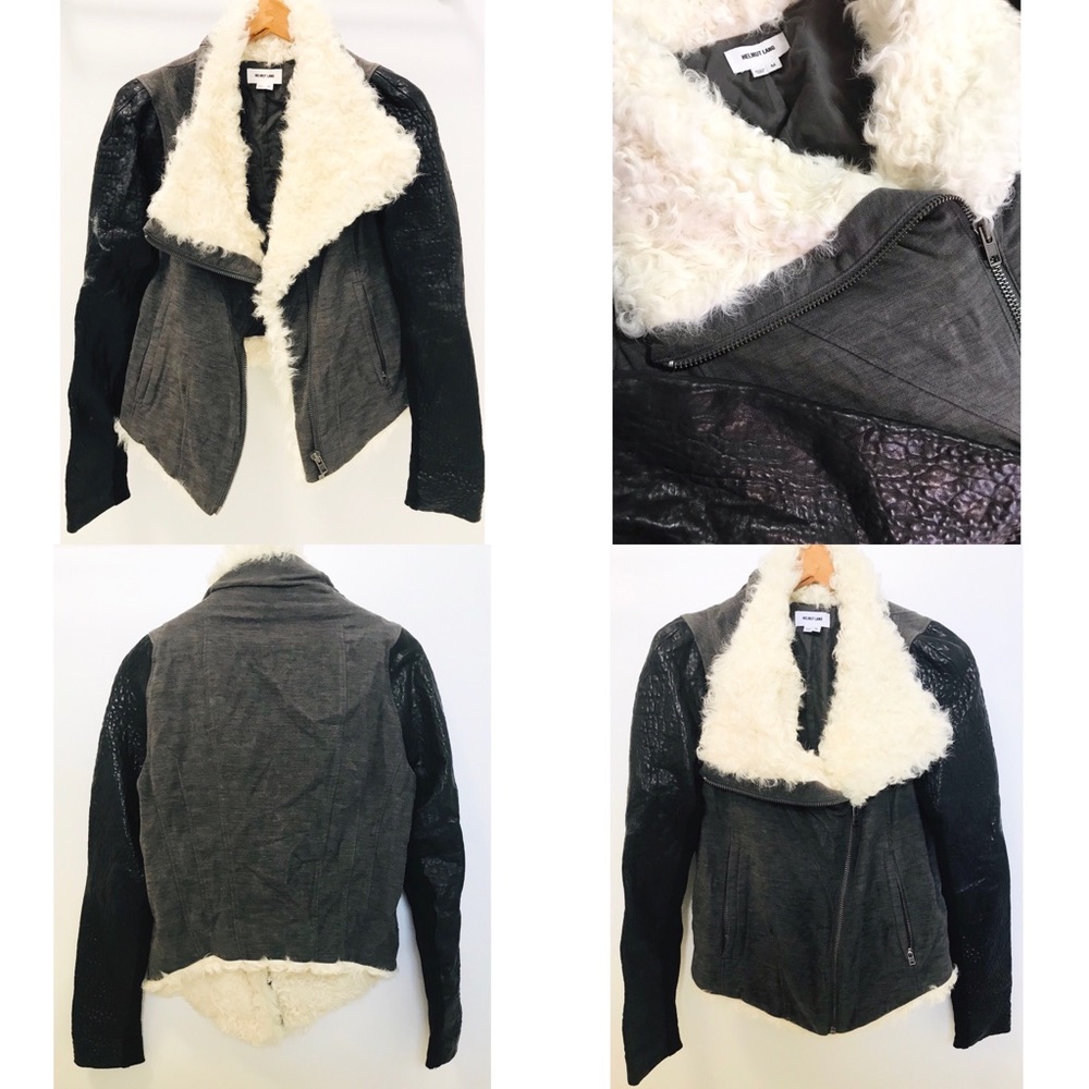 Helmet Lang Motorcycle Jacket
